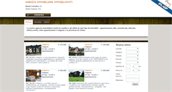 Desktop Screenshot of agenziaimmobilmonti.it