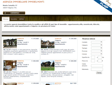 Tablet Screenshot of agenziaimmobilmonti.it